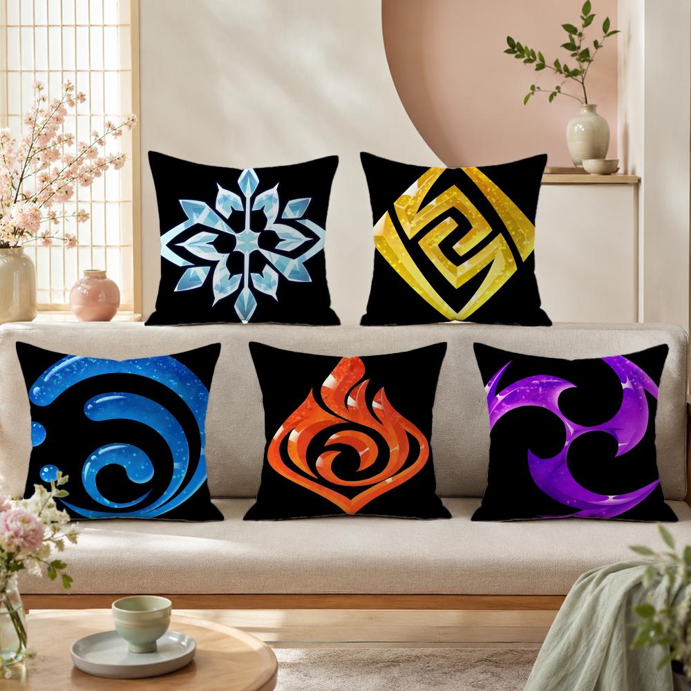 Home Textiles Plaid - Capa de Almofada Original God Elements