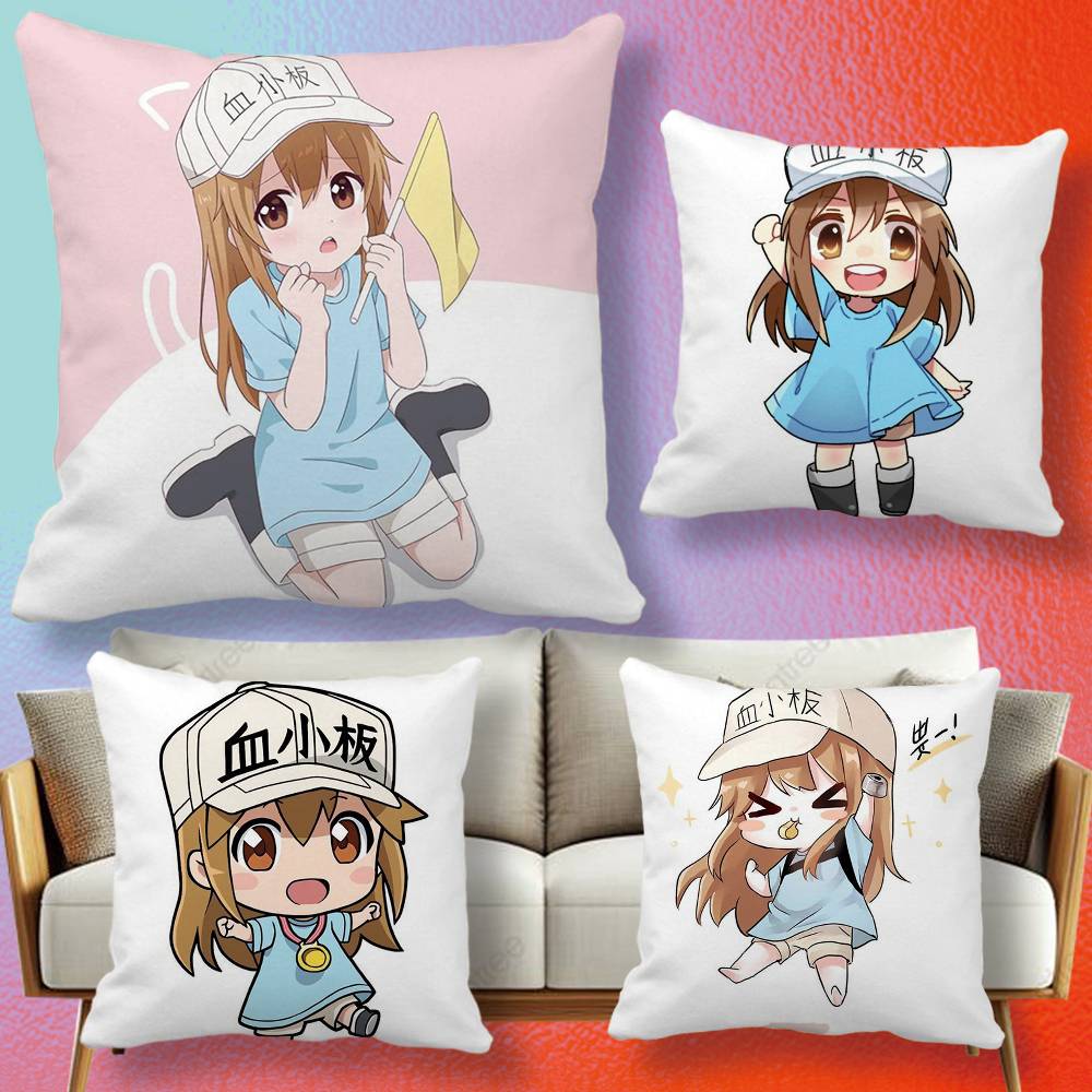 Home Textiles Definition - Capa de almofada Anime Cells at