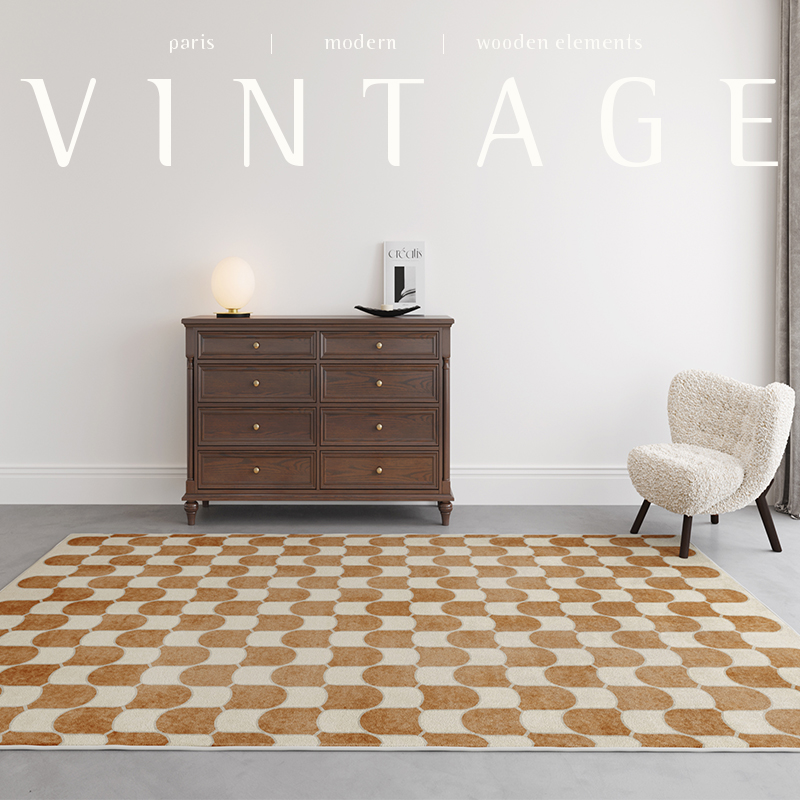 Tapetes franceses retro para o - Home Textiles Plaid avaliação e preço