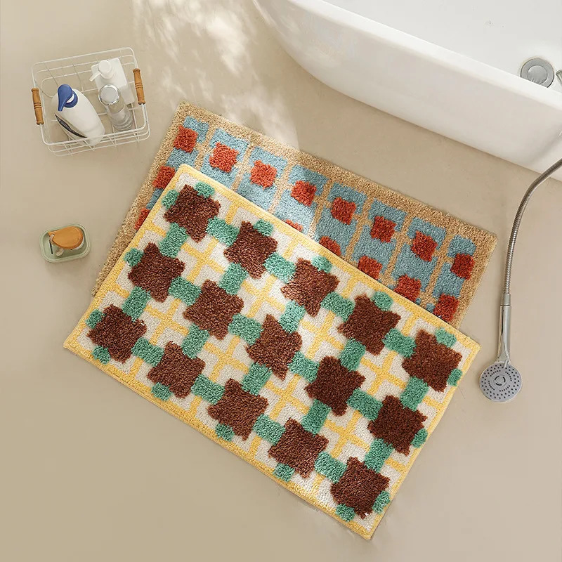 Vikama tapete antiderrapante,  - Home Textiles Plaid avaliação e preço