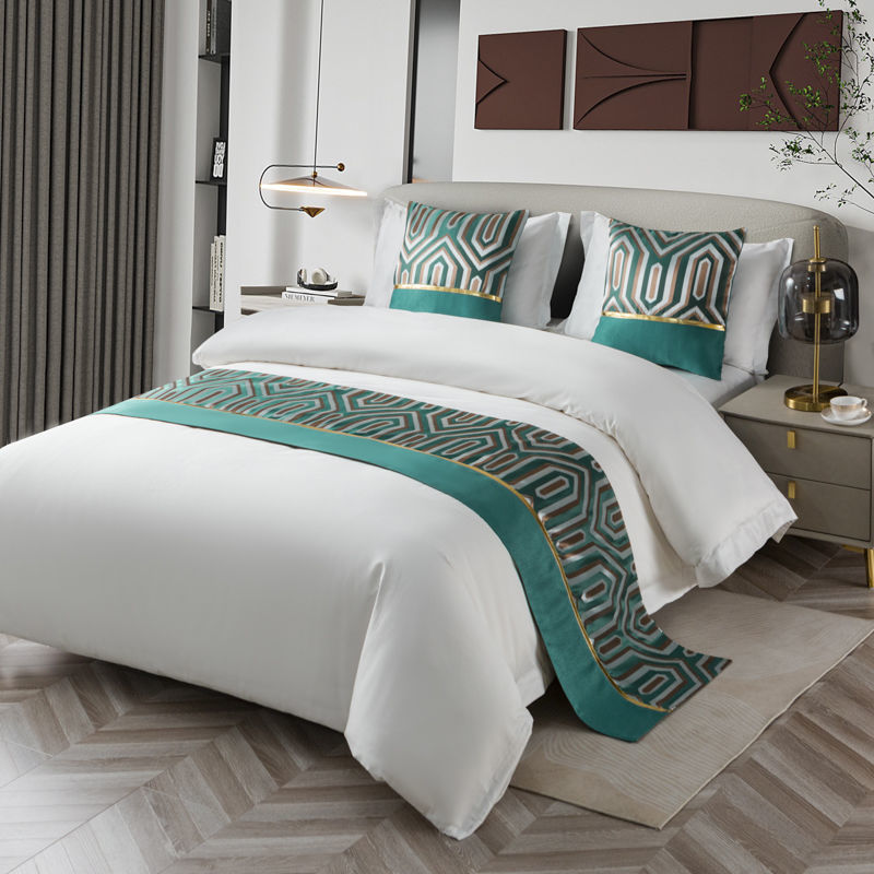 Geométrico verde diamante cama - Home Textiles Plaid avaliação e preço