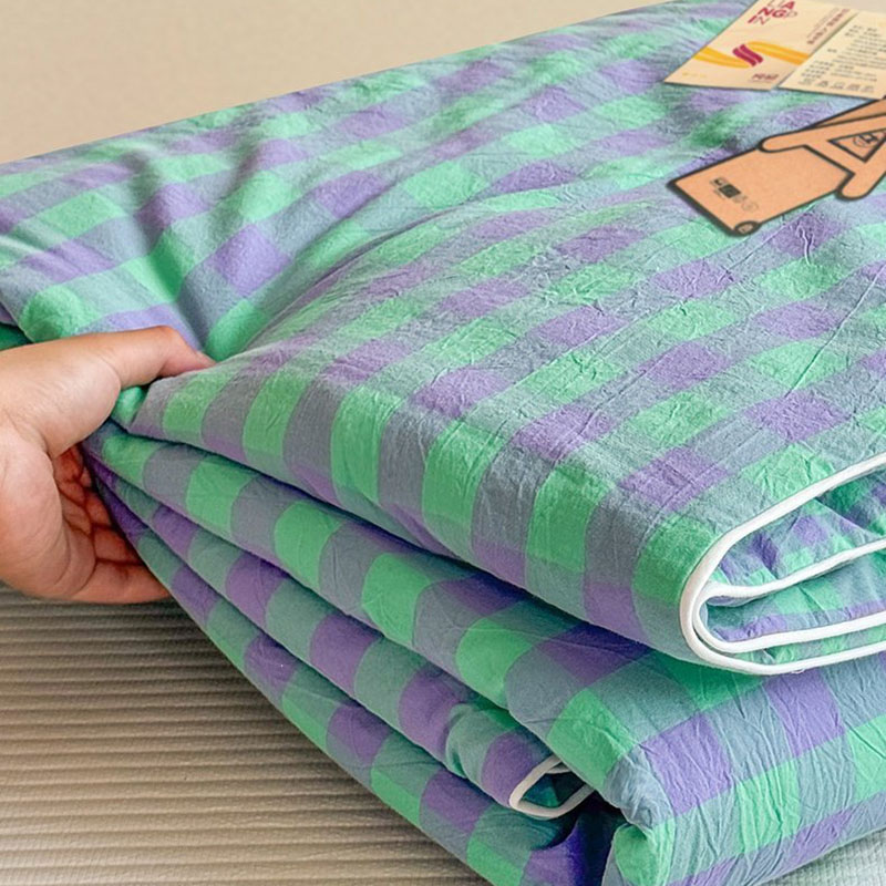 Colcha de Verão Estampada Xadr - Home Textiles Plaid avaliação e preço
