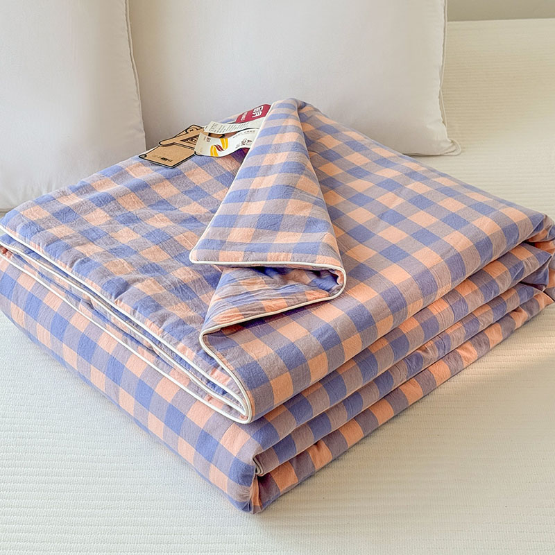 Colcha de Verão Estampada Xadr - Home Textiles Plaid avaliação e preço