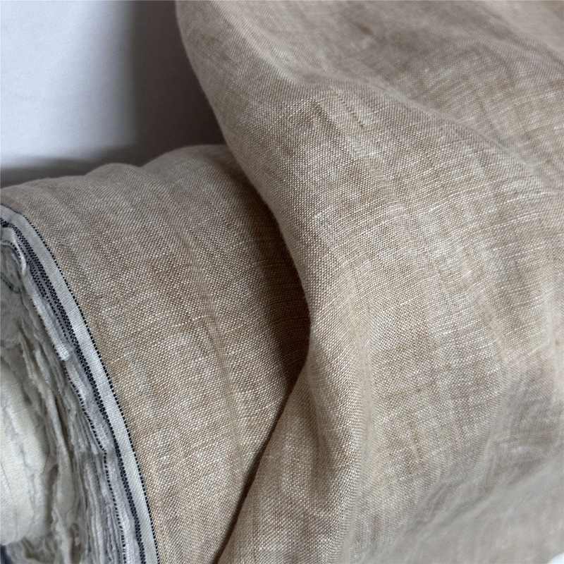 Tecido de Linho Puro Marrom Cl - Linum Home Textiles avaliação e preço