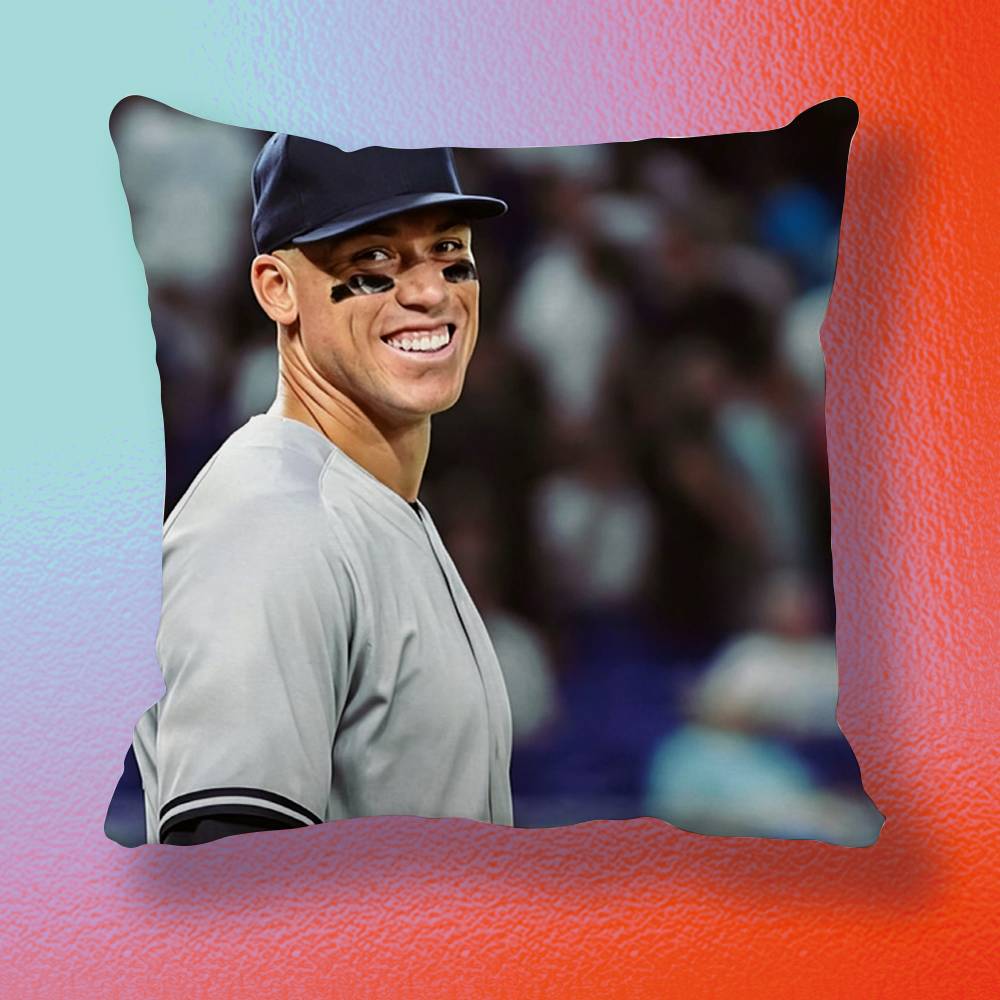 A-Aaron Judge Capa de almofada - Home Textiles Definition avaliação e preço