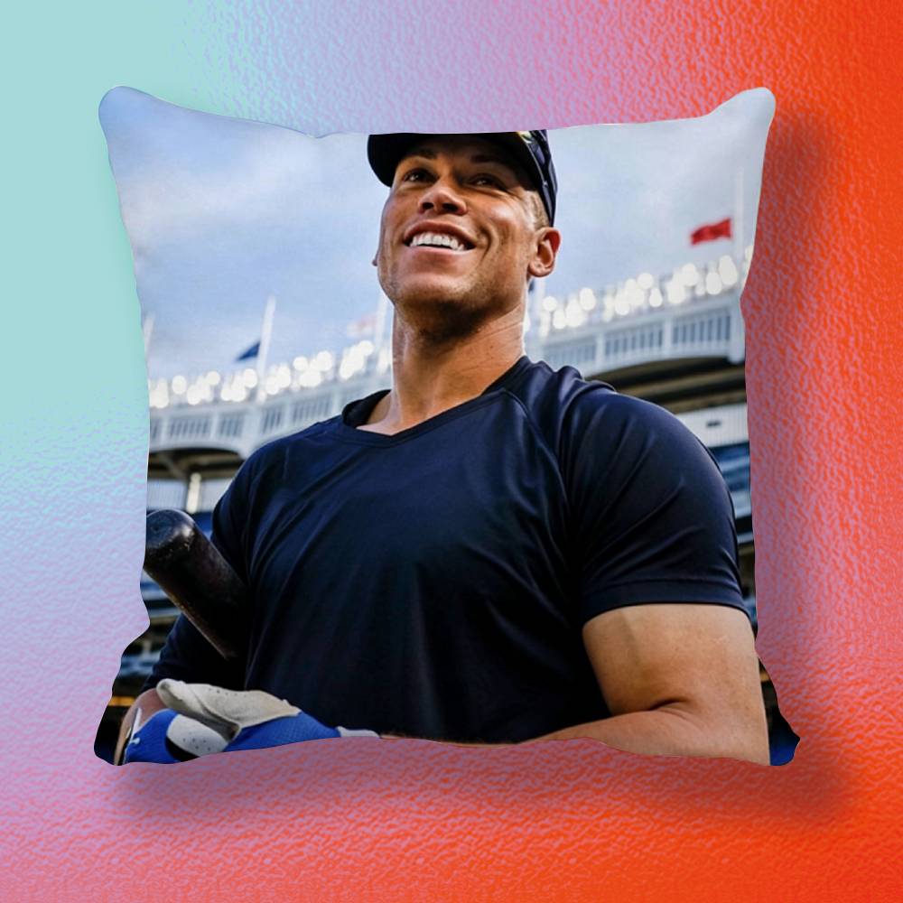 A-Aaron Judge Capa de almofada - Home Textiles Definition avaliação e preço