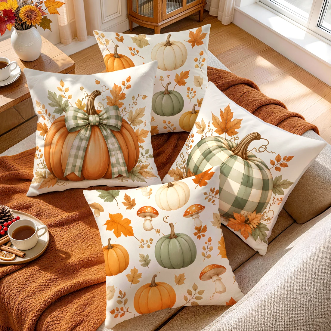 Capa de Almofada Xadrez com La - Home Textiles Plaid avaliação e preço
